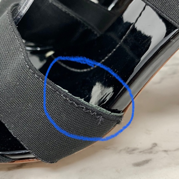 BCBGMAXAZRIA Elastic Strap Sandal Pumps - Picture 10 of 15